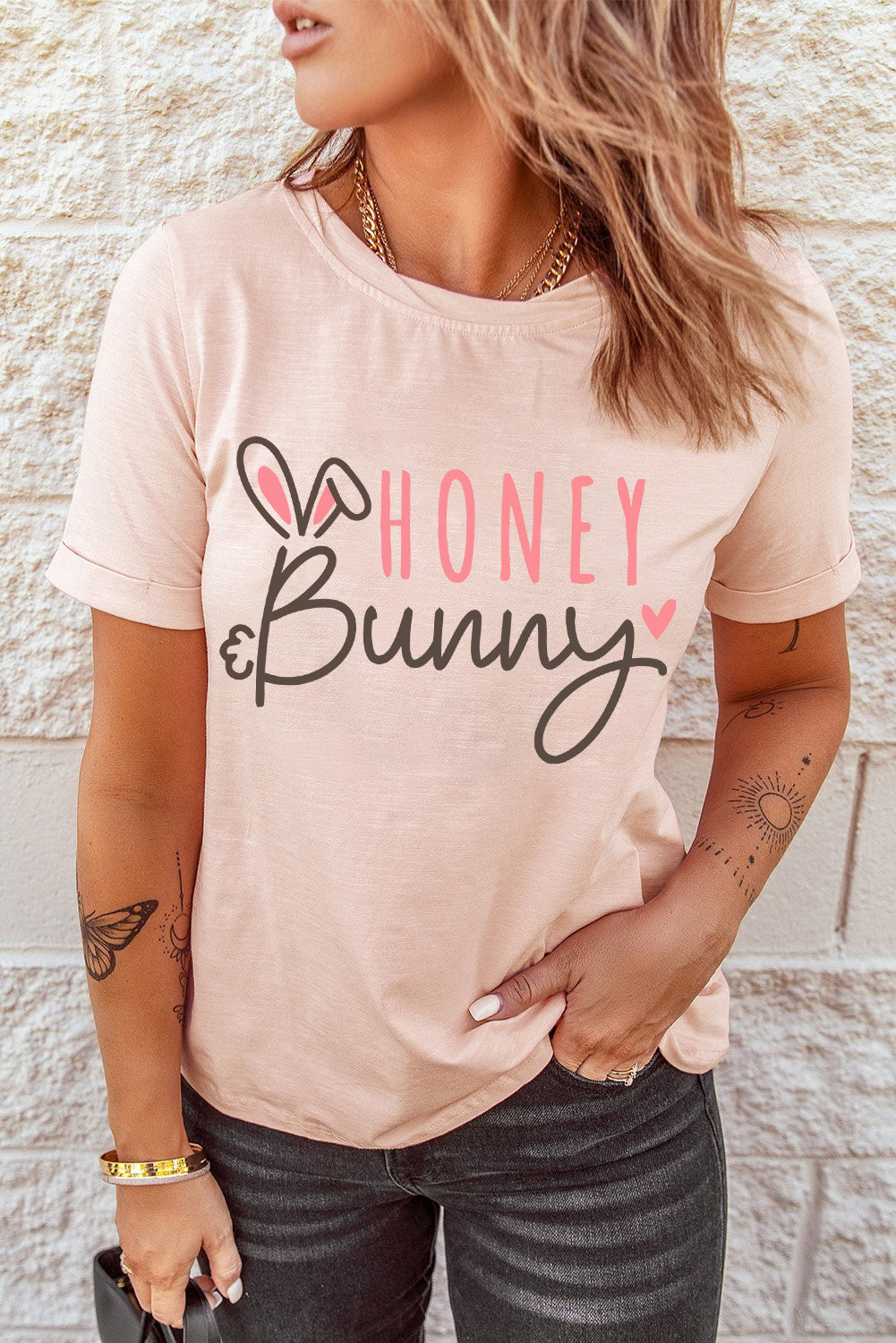 HONEY BUNNY Graphic Easter Tee